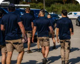 Plumbers loading up before a Horningsea Park job